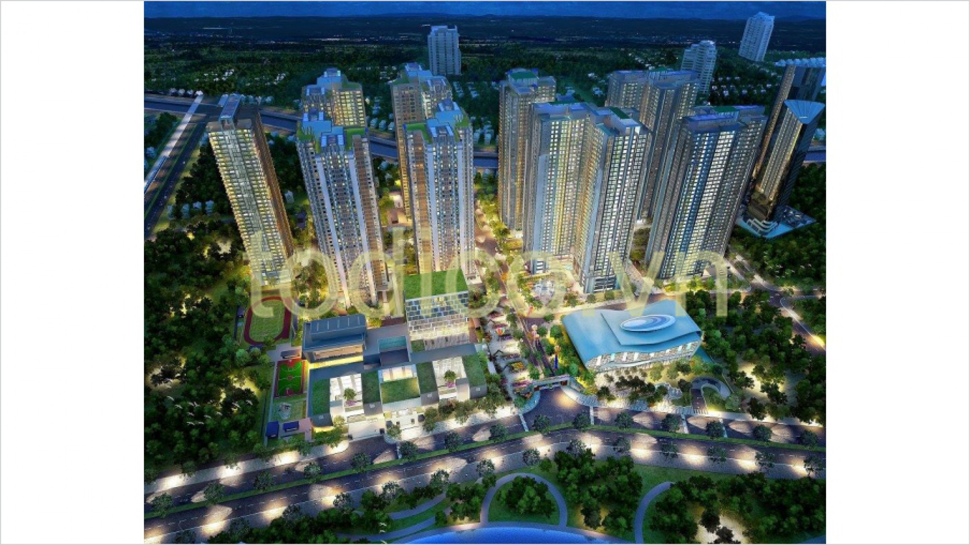 Hệ thống xử lý nước sinh hoạt - Chung cư Goldmark City